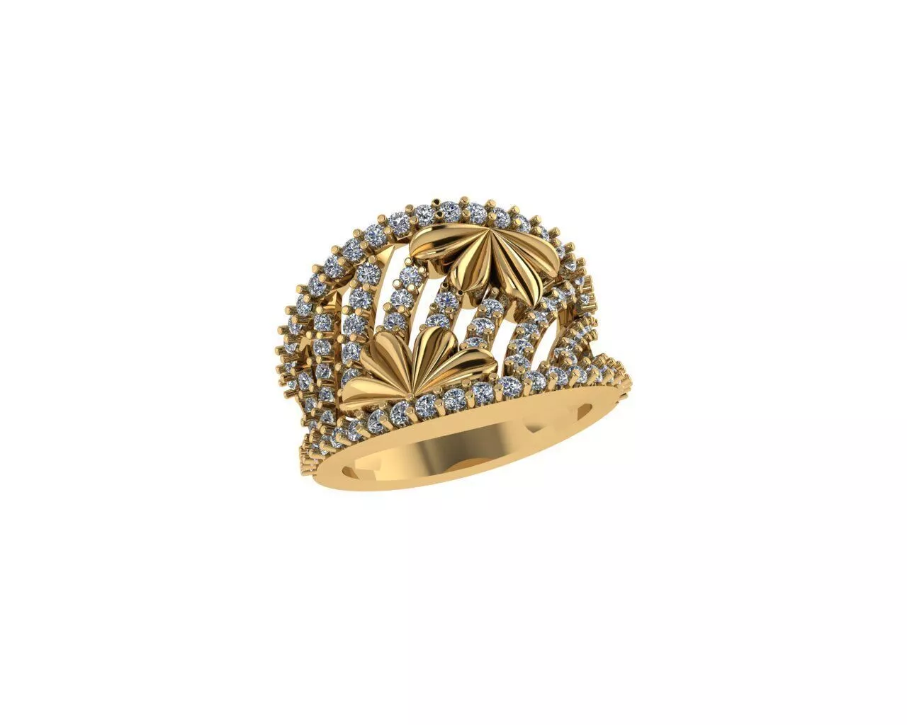 Rings 3D print model