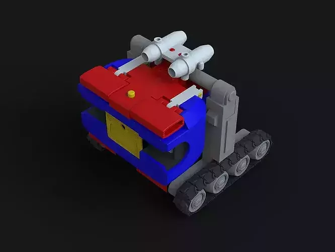 Vintage Voltes V robot Panzer