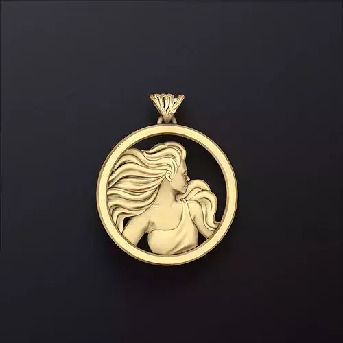 Zodiac Virgo Pendant Light
