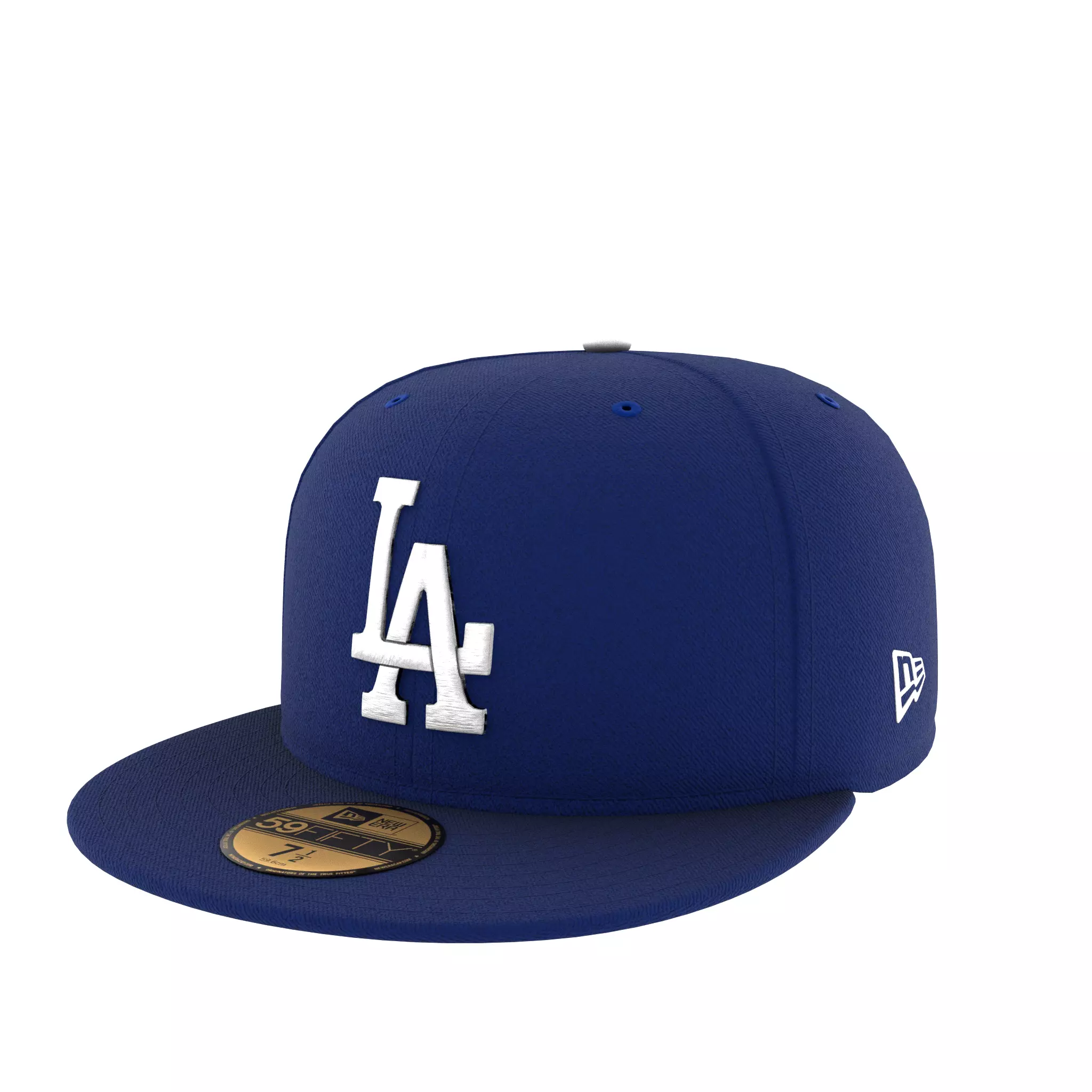 New Era 59 Fifty Los Angeles Dodgers Baseball Cap Low-poly 3D model