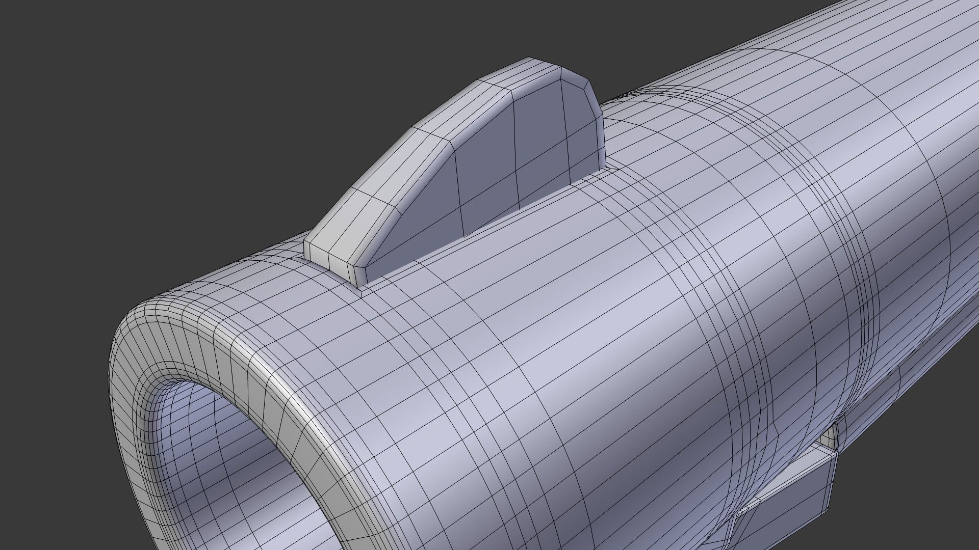 Colt Army 1860 revolver 3D model_12