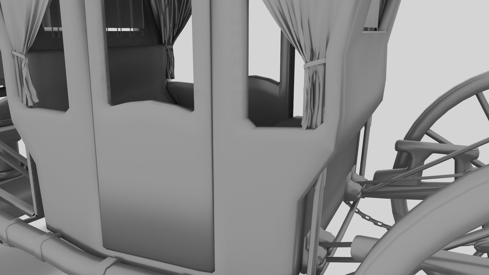 Baroque Coach 3D model_10
