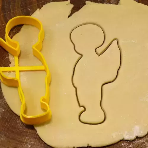 Angel boy cookie cutter  for professional 