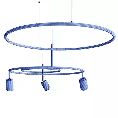 AROS pendant lamp collection By Nexia 3D model 3