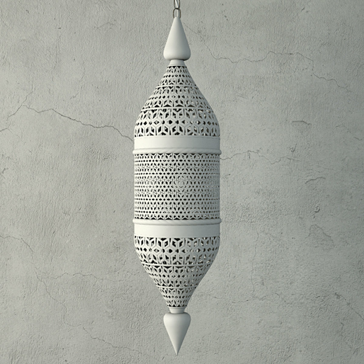 Mila Cylinder Pendant Light 3D model_1