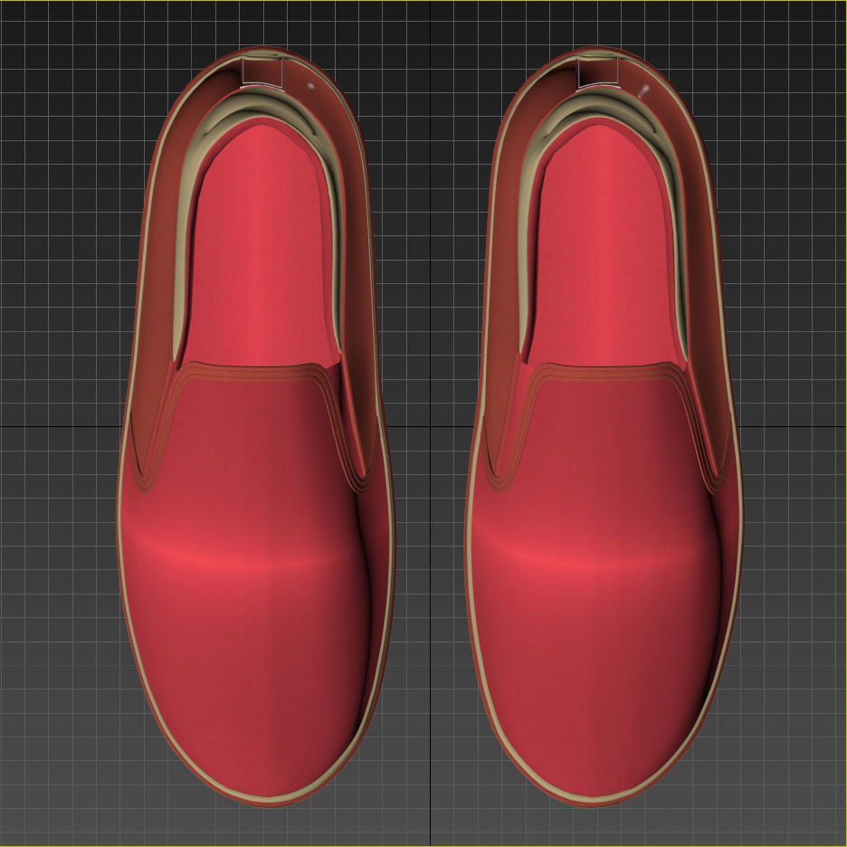 Shoes sneakers 3D model_5