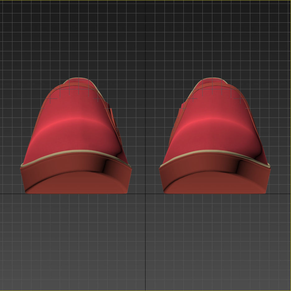 Shoes sneakers 3D model_4