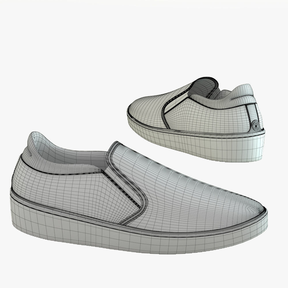 Shoes sneakers 3D model_1