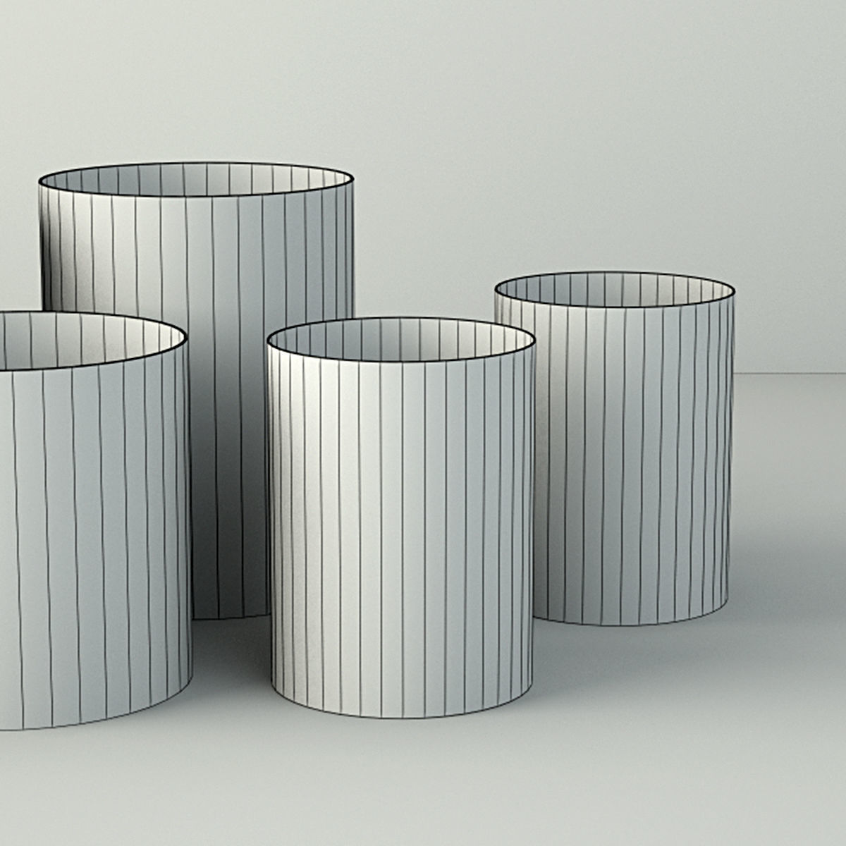 Tealight holders by HM Home 3D model_3