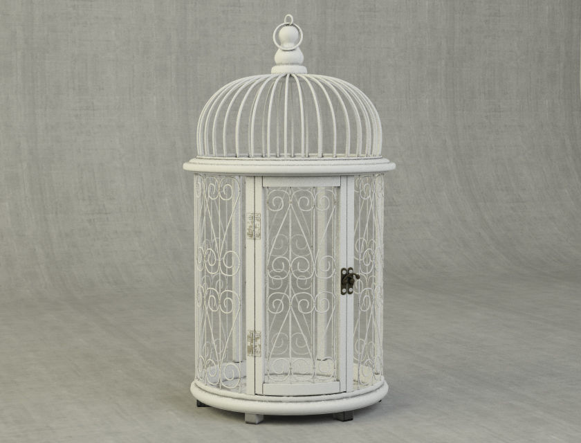 Zaida Decorative Cage by ZARA HOME 3D model_4