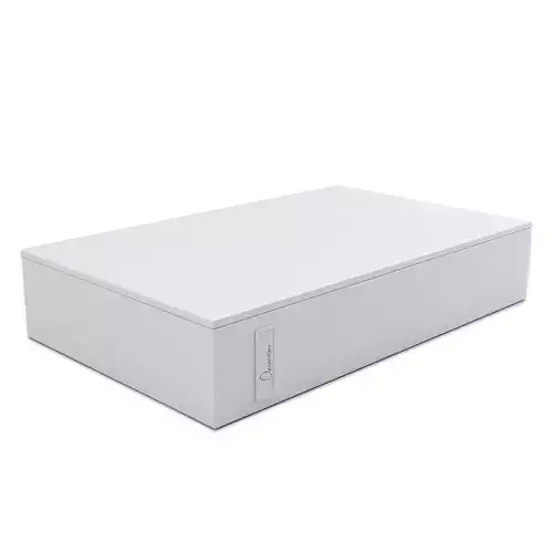White Cloth Covered Box - Folder 3D model