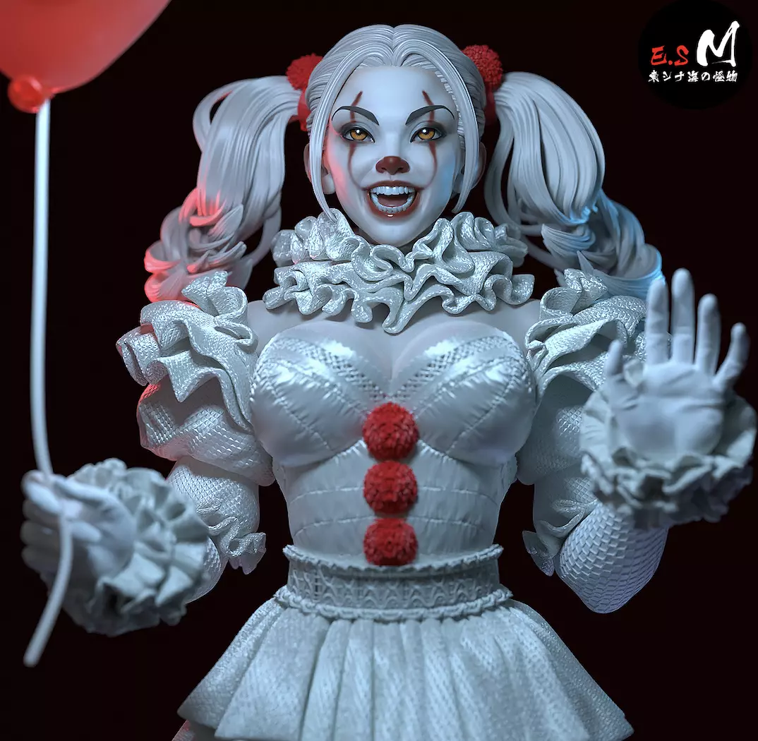IT Joker CHARACTER BY ESM 3D print model