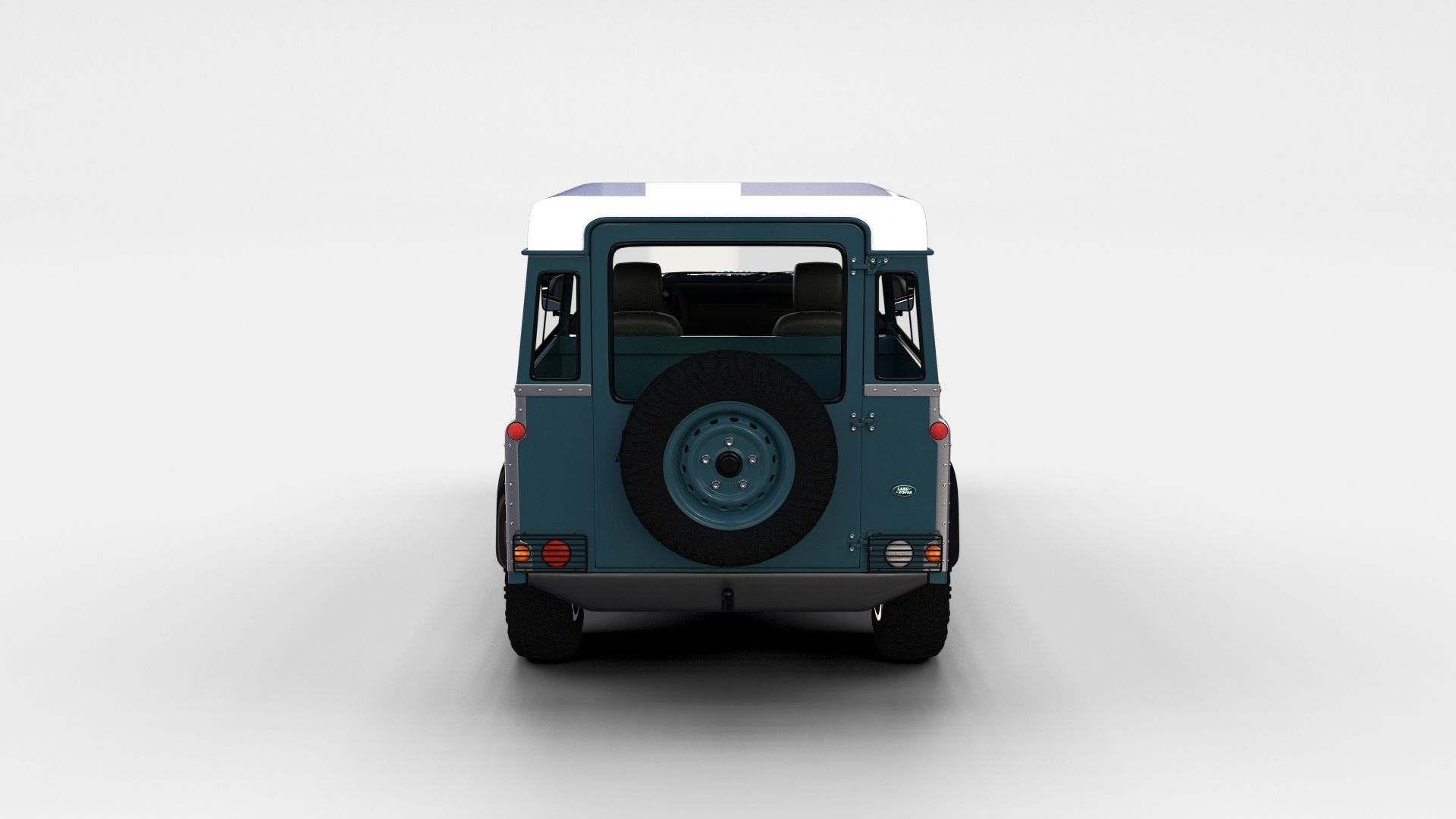 Land Rover Defender Pack with interior 3D model_31
