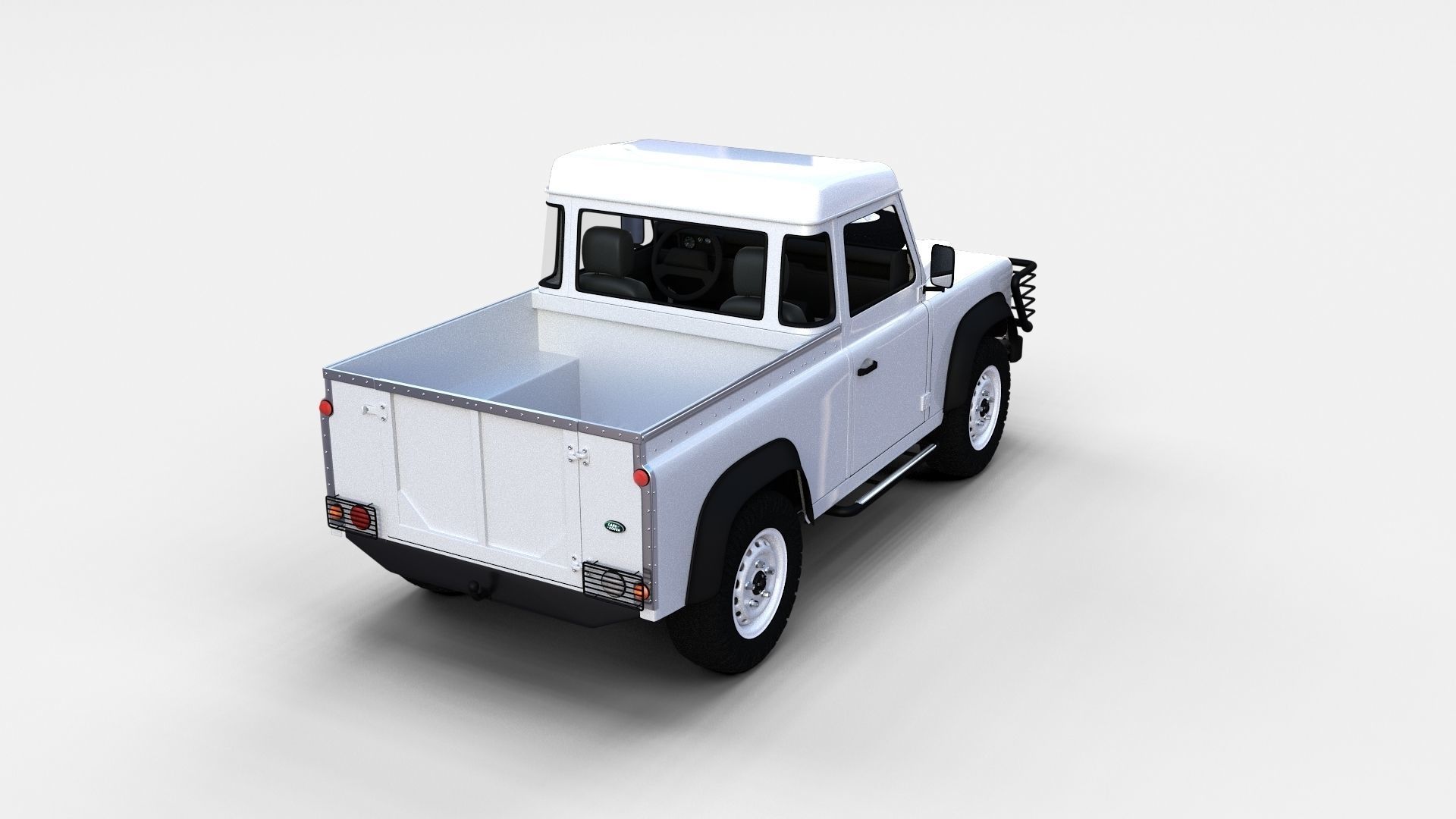 Land Rover Defender Pack with interior 3D model_66
