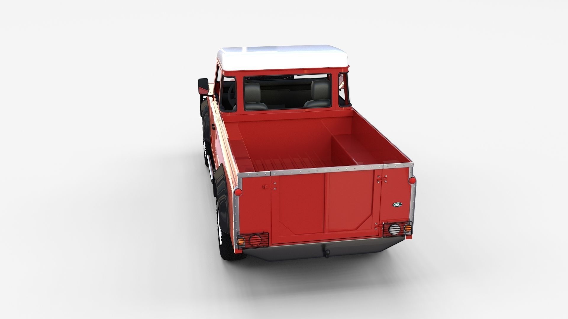 Land Rover Defender Pack with interior 3D model_39
