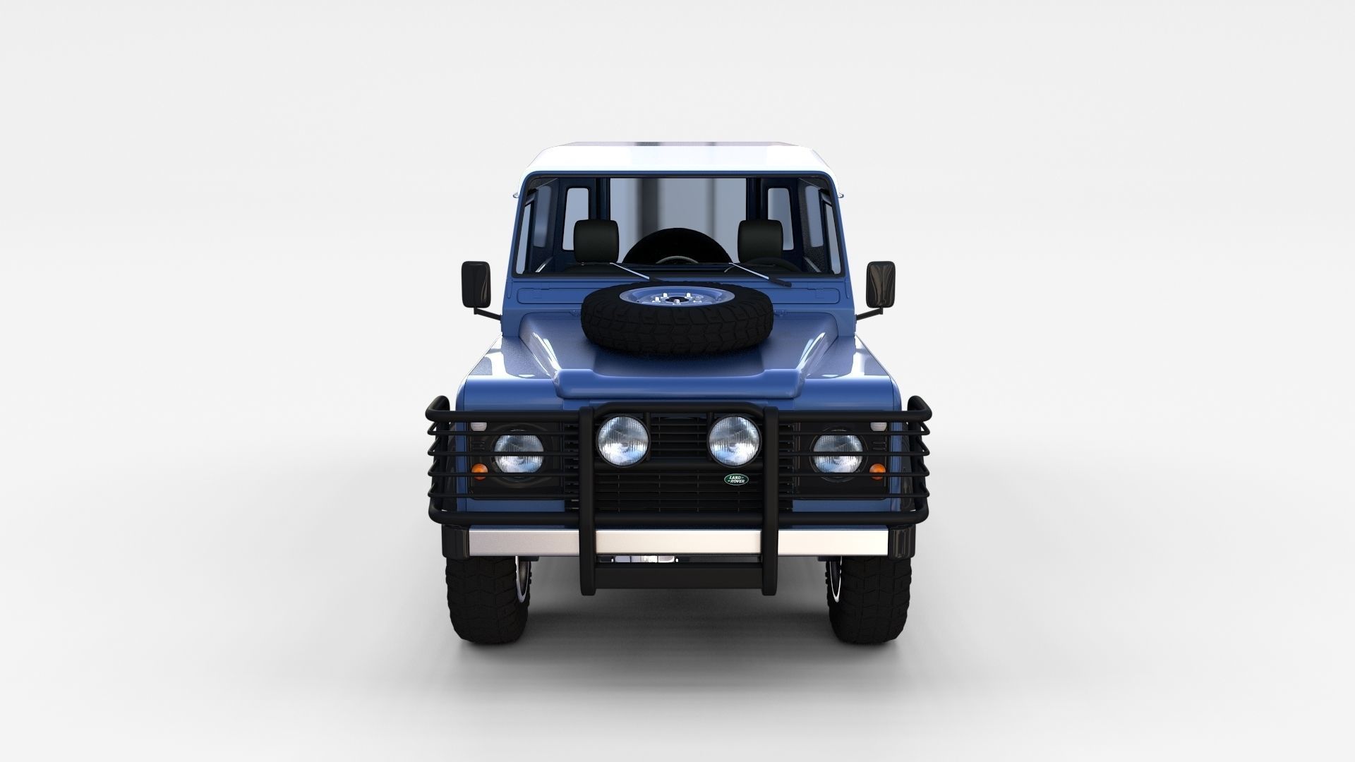 Land Rover Defender Pack with interior 3D model_58