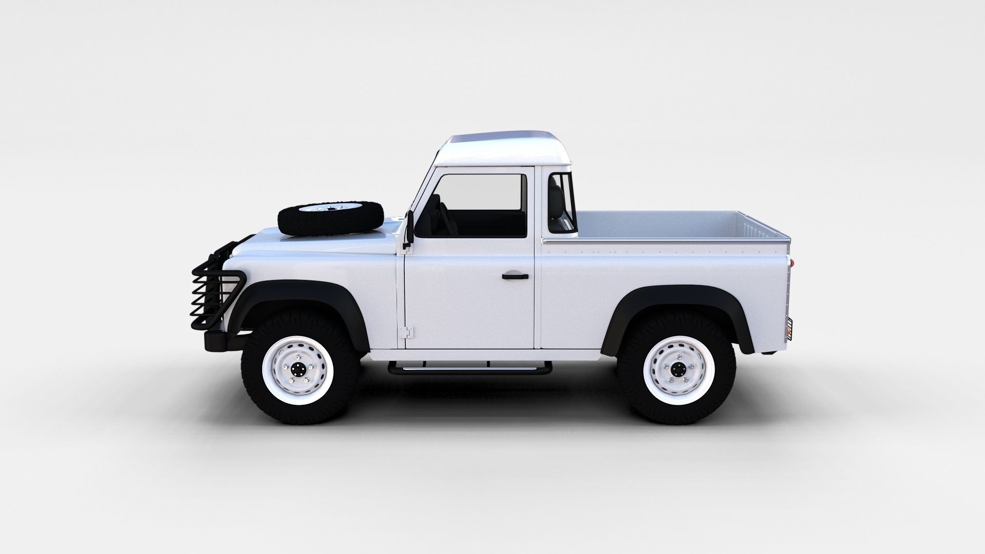Land Rover Defender Pack with interior 3D model_82