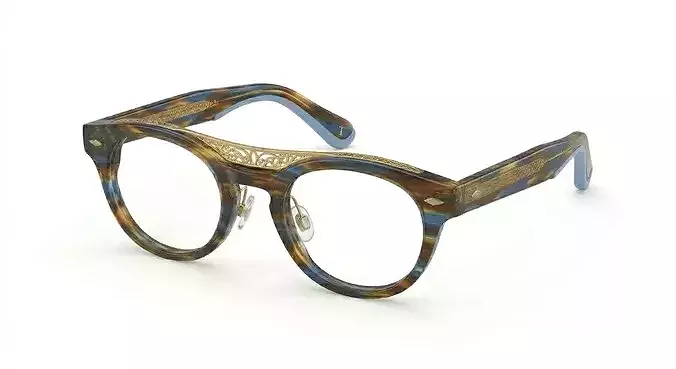 Modern Stylish Glasses 3D Model