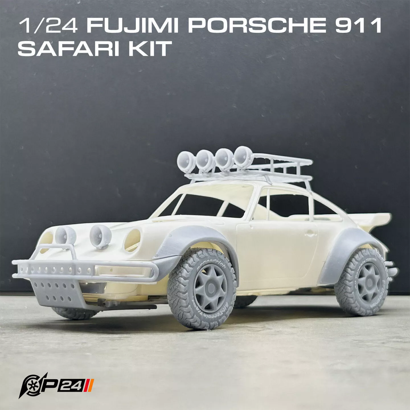 1-24th Fujimi Porsche 911 Safari kit 3D print model