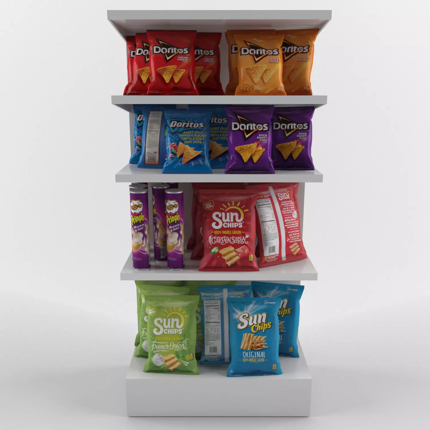 Store Product Set 01 3D model
