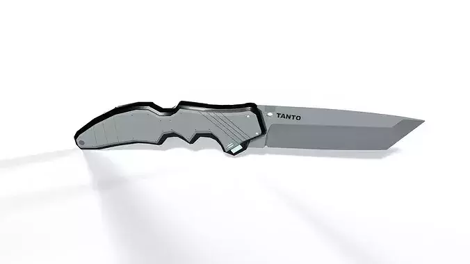Futuristic Sci-Fi Knife - Tanto Style