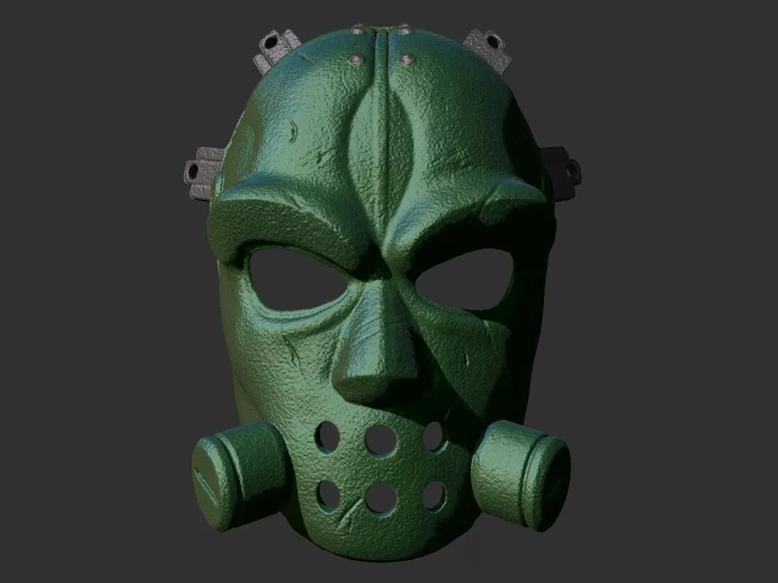 NIKAIDO MASK DOROHEDORO 3D print model