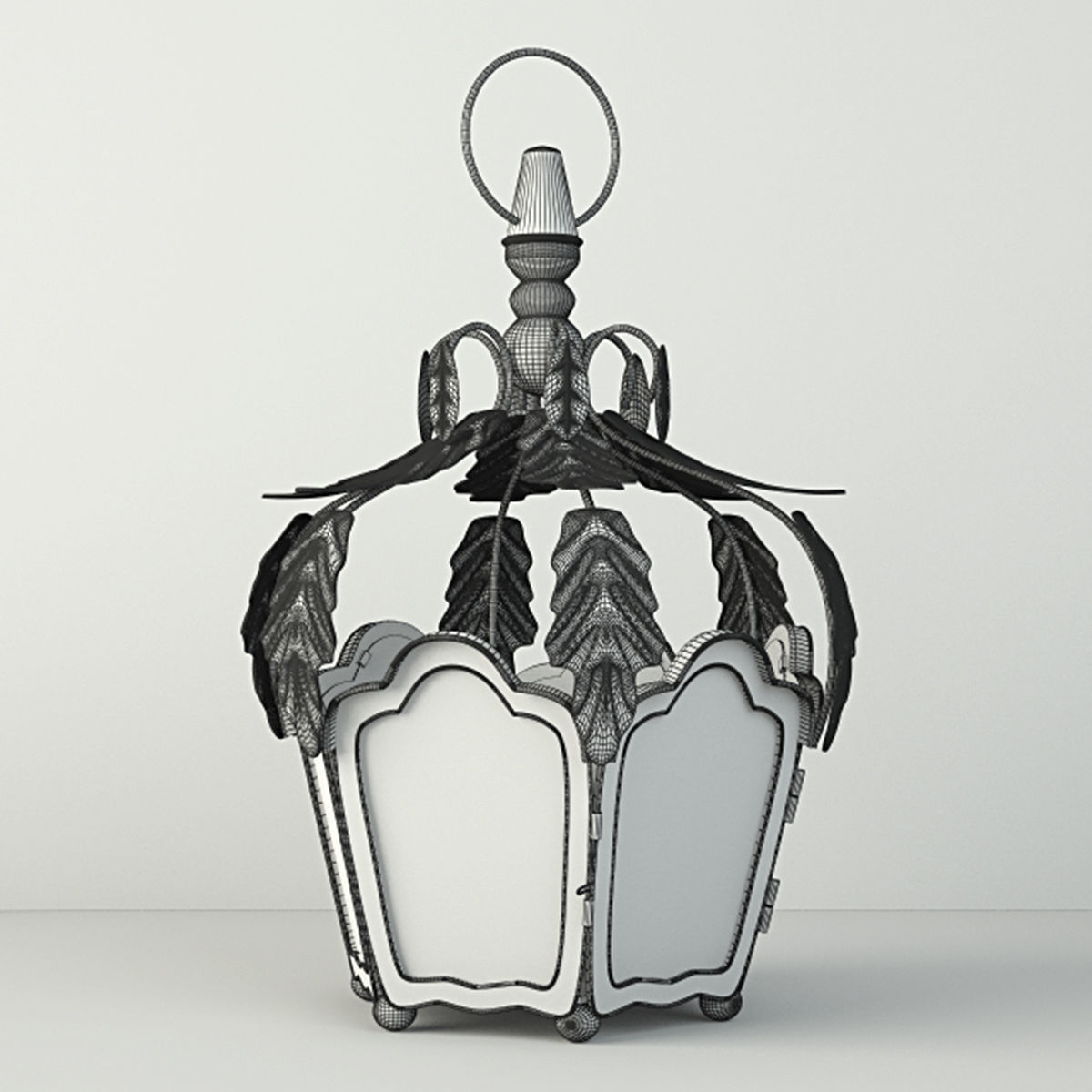 Lantern and tealight holders by ZARA HOME 3D model_2