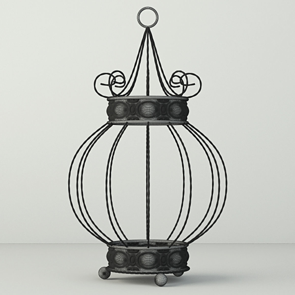 Lantern and tealight holders by ZARA HOME 3D model_4