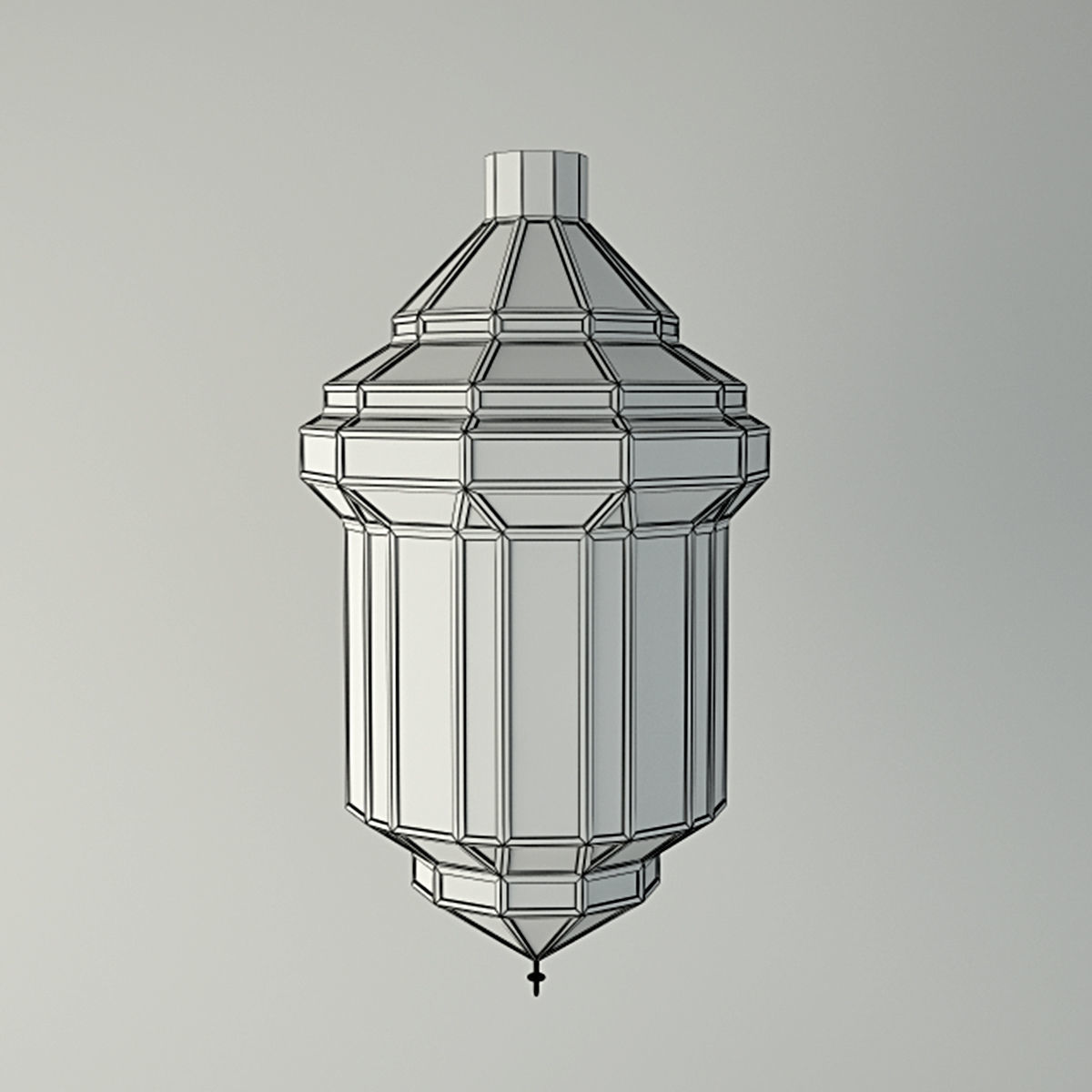 Ceiling Lantern 3D model_3