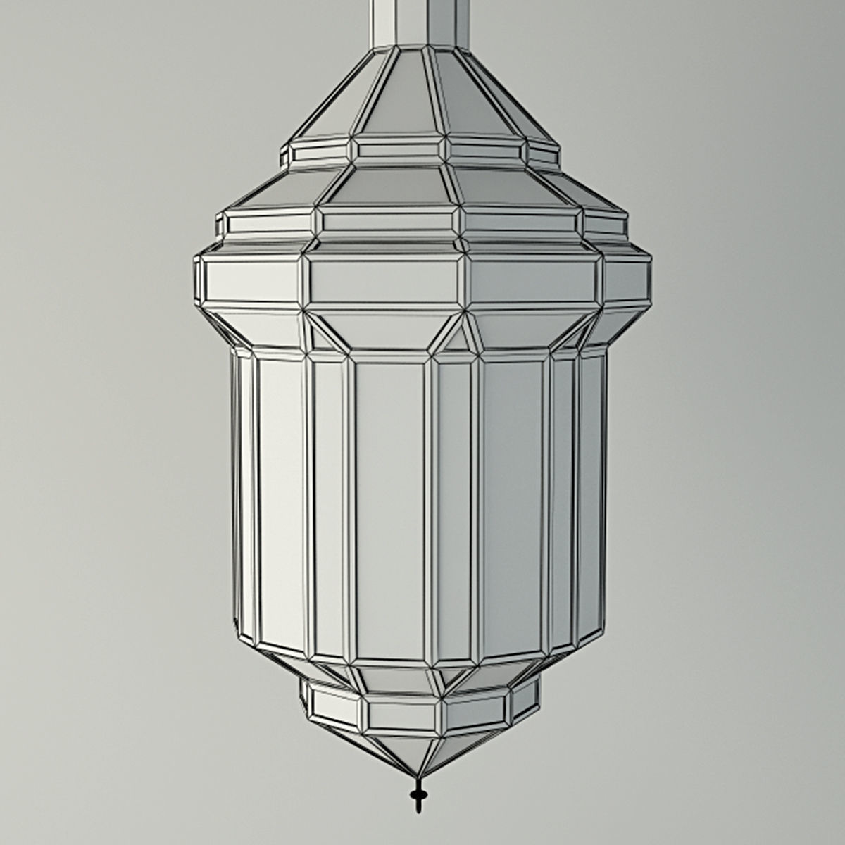 Ceiling Lantern 3D model_1