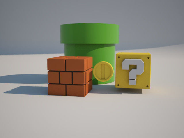 Mario Bros Props 3D model_2
