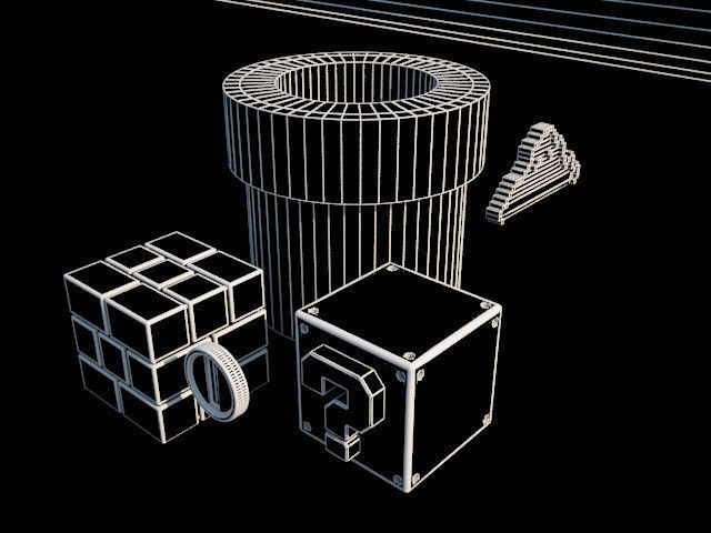 Mario Bros Props 3D model_3