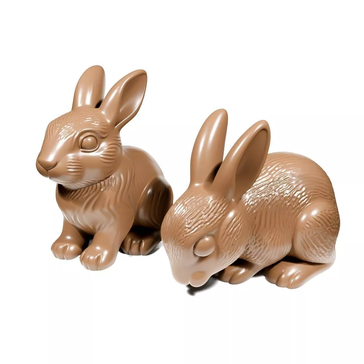 Rabbits 3D print model