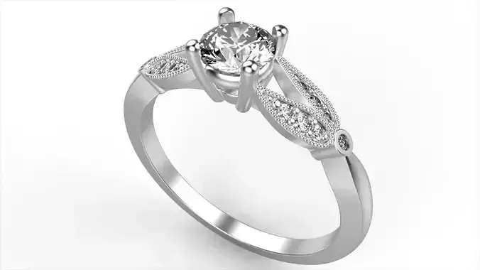 Cathedral Engagement Ring