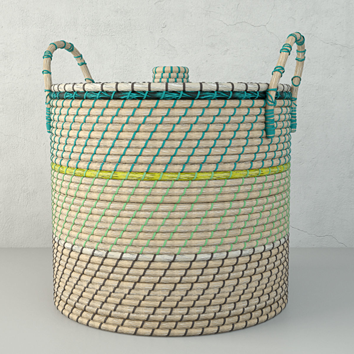 Baskets by ZARA HOME 2 3D model_3