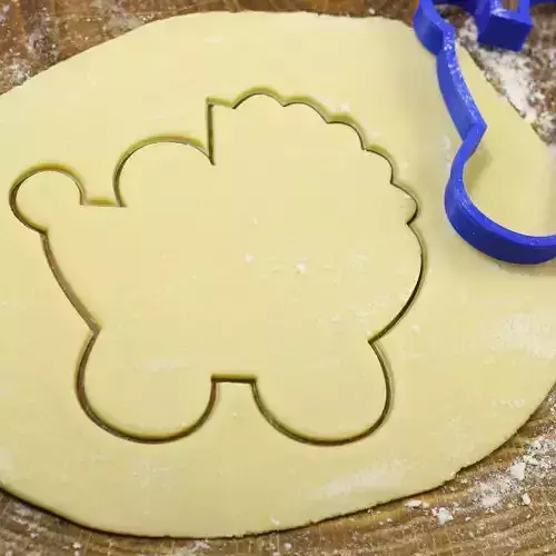 Baby carriage cookie cutter for professional 