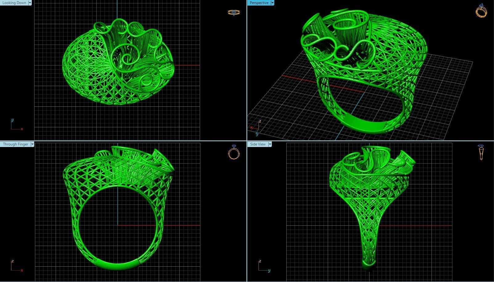 Ring ultra vision 3D print model_4