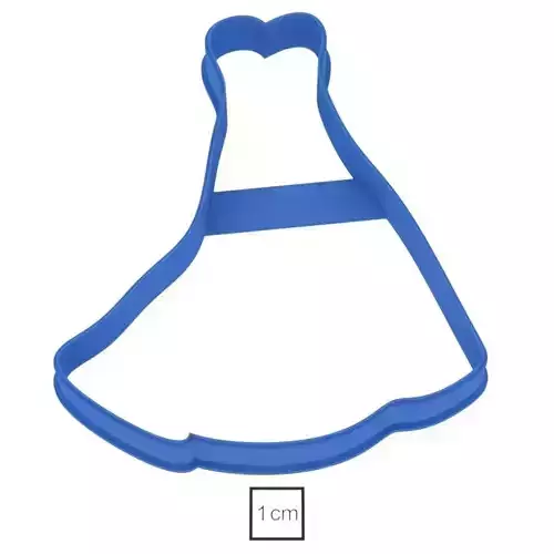 Wedding Dress professional cookie cutter