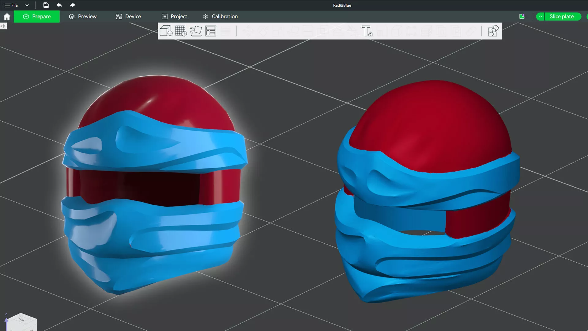 Ninjago Headgear V1 - Nya - 3MF Edition 3D print model