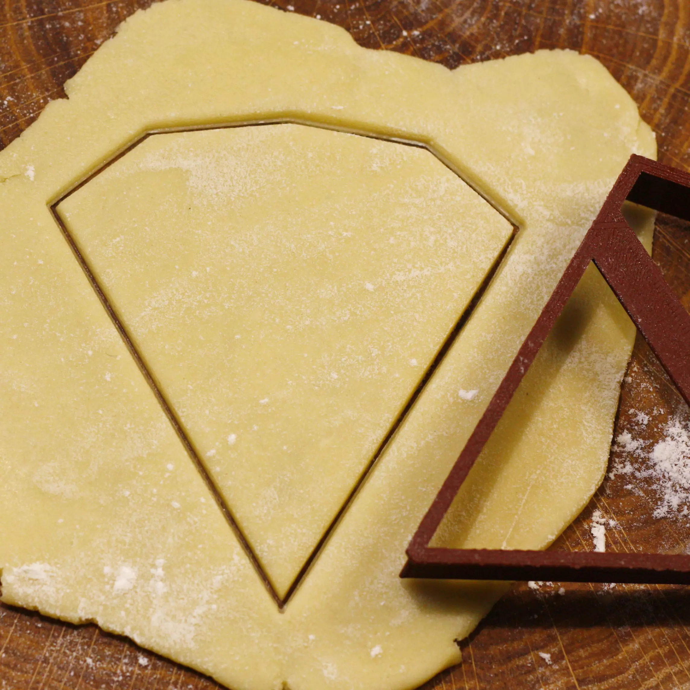 Diamond cookie cutter for professional Free 3D print model