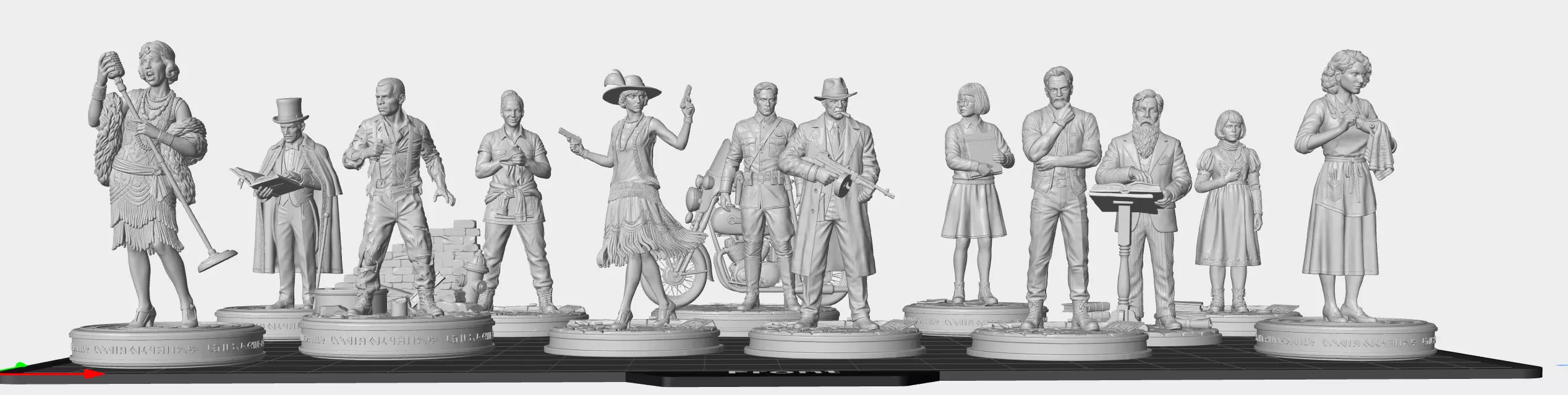 Investigator Miniatures Arkham Horror Cthulhu 3D Print STL 3D print model