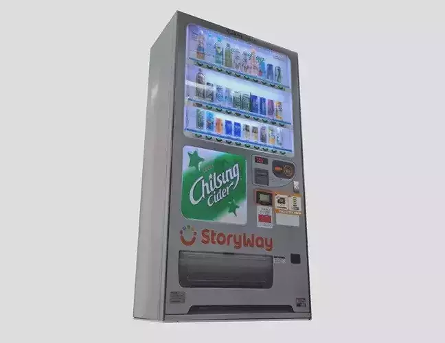 Chilsung Cider Vending Machine