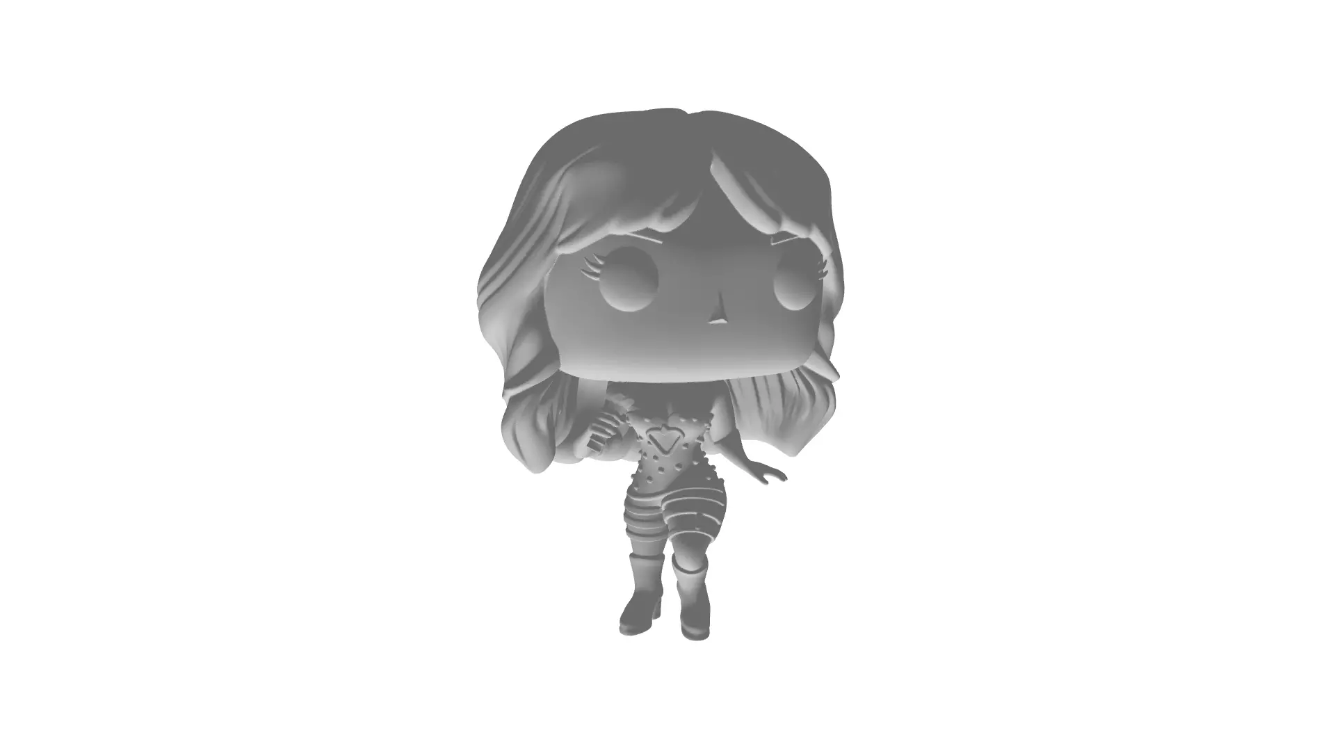 pop star figure sabrina carpenter 3D print model