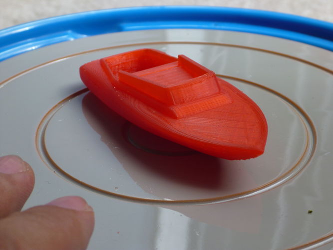 Speed Boat Racer AAA  3D print model