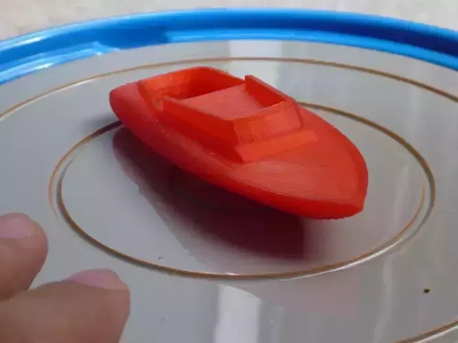 Speed Boat Racer AAA  3D print model Speed Boat Racer AAA  3D print model