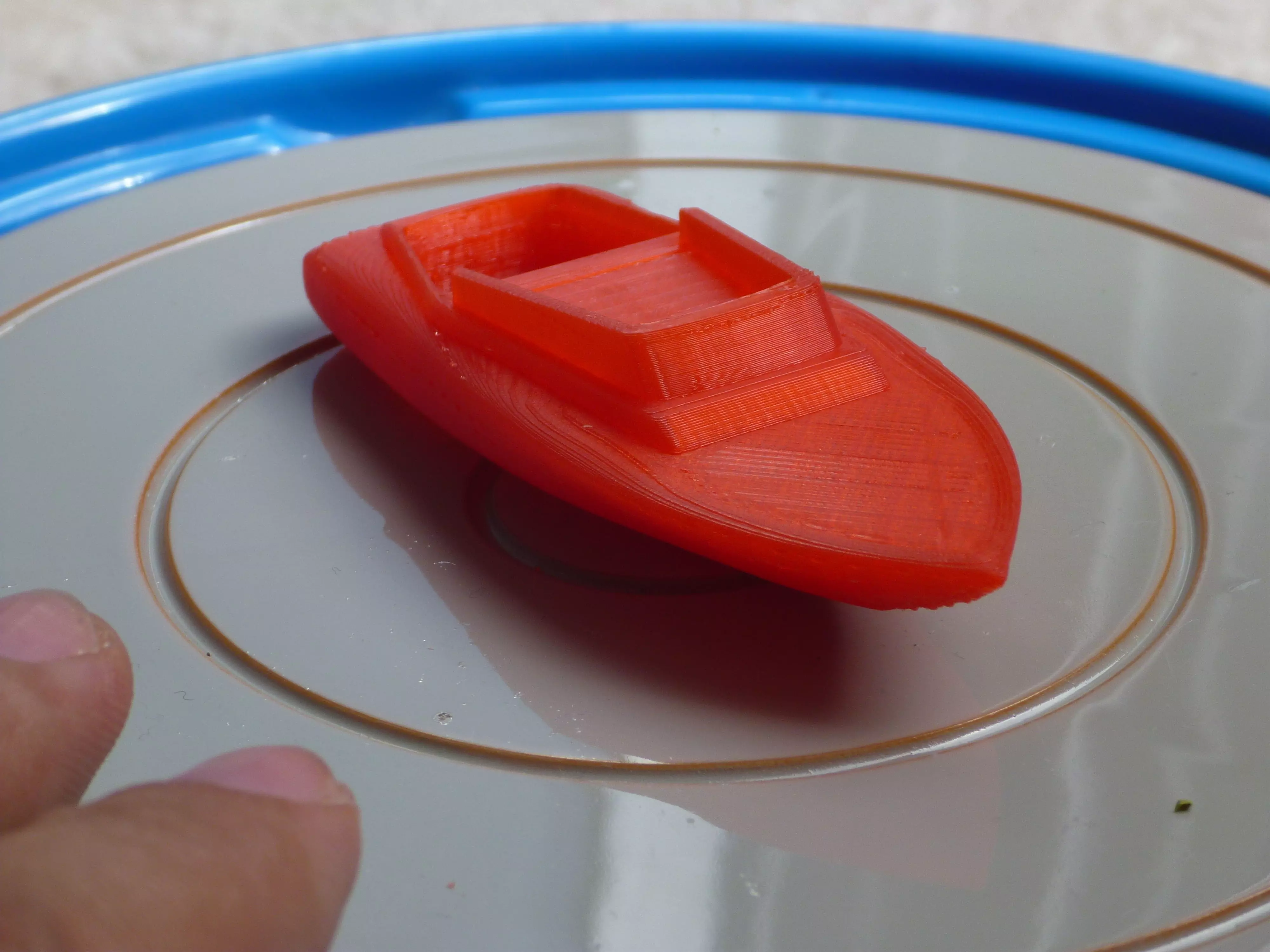Speed Boat Racer AAA  3D print model_0