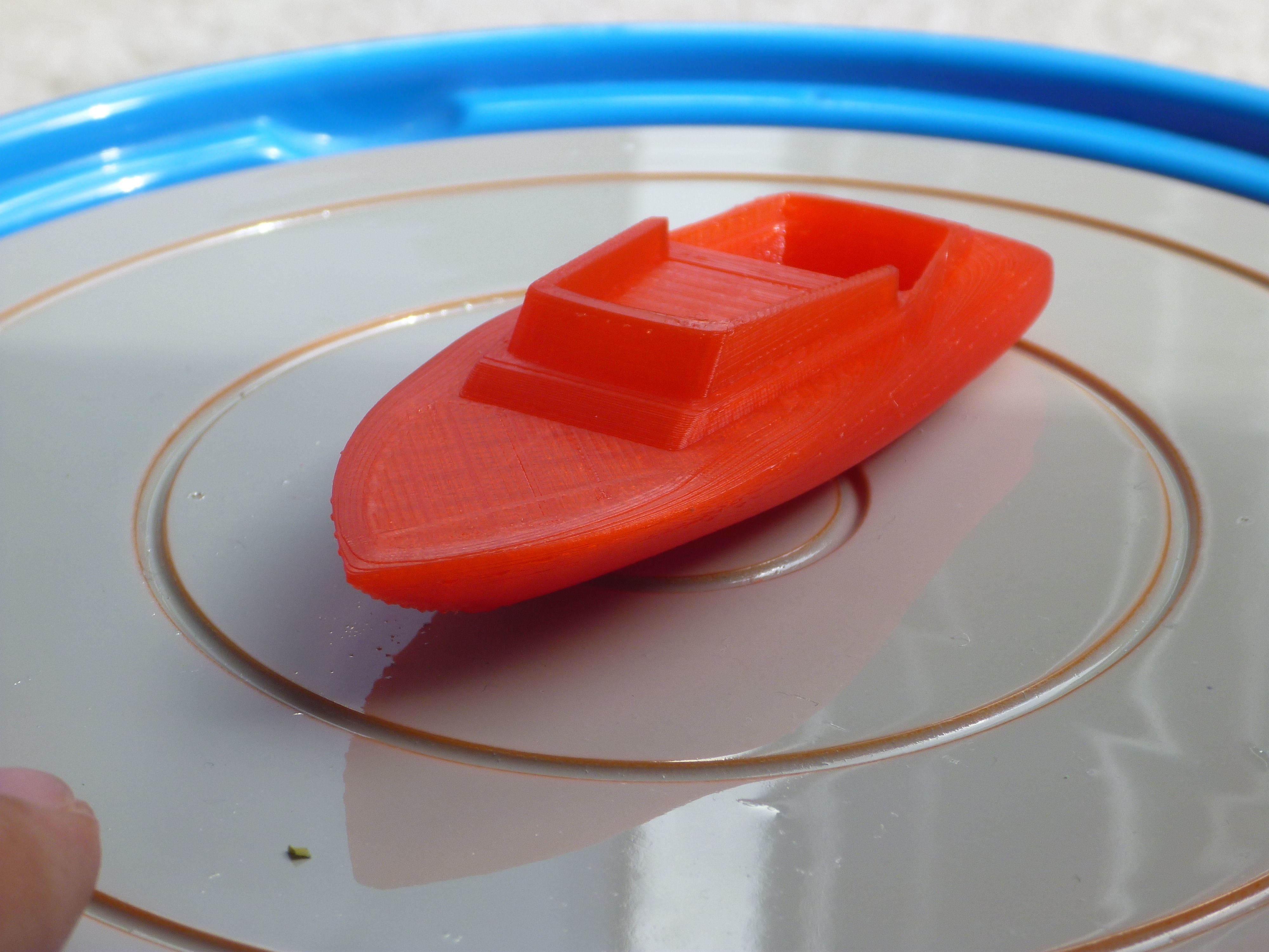 Speed Boat Racer AAA  3D print model_1