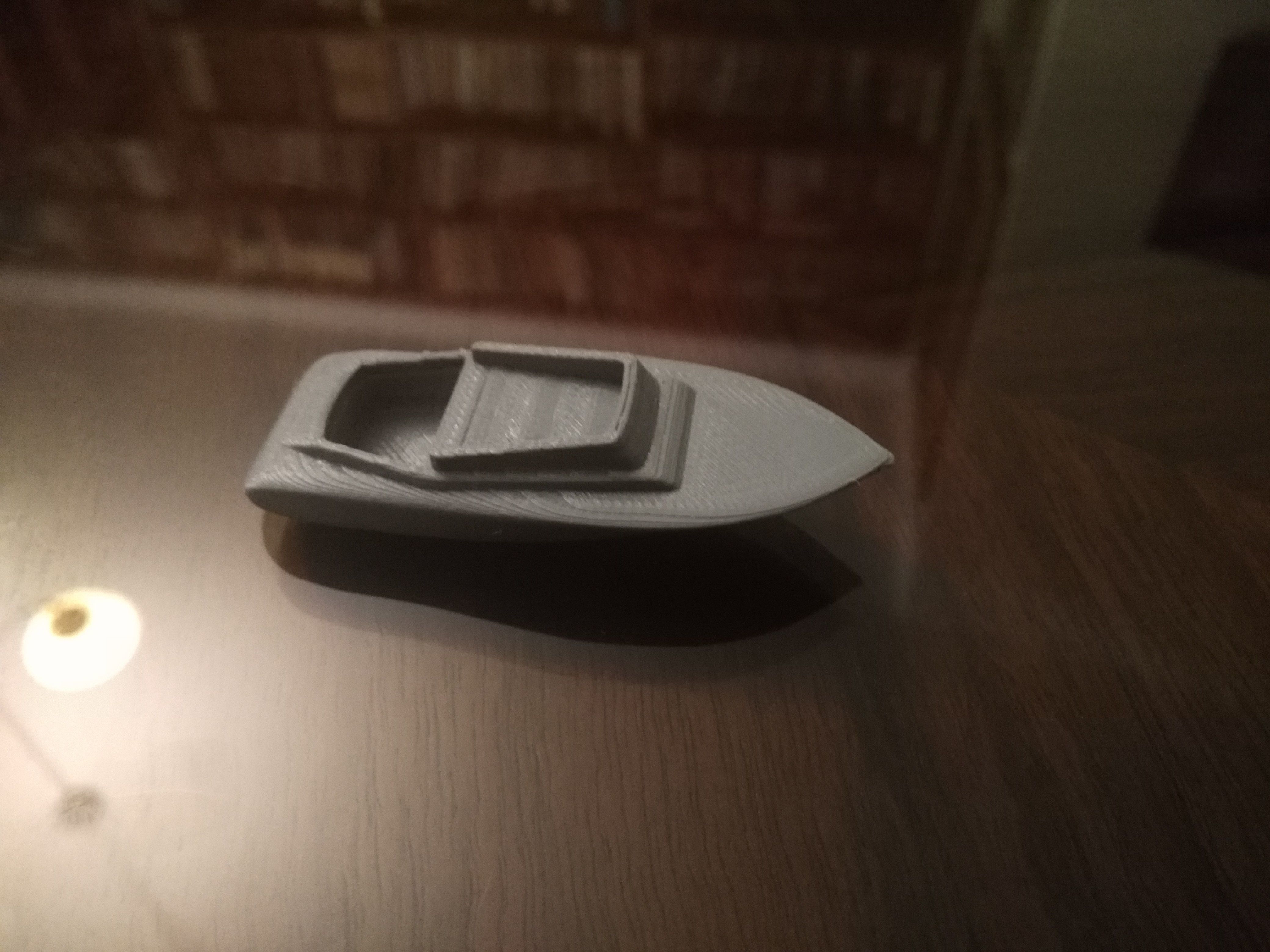 Speed Boat Racer AAA  3D print model_3