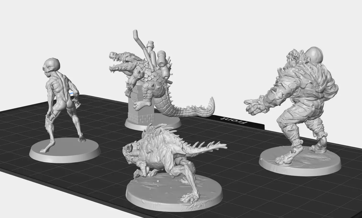 Urban Legend Abomination Pack 3D print model