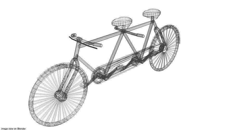 Bicycle - Cruiser 3D model_3